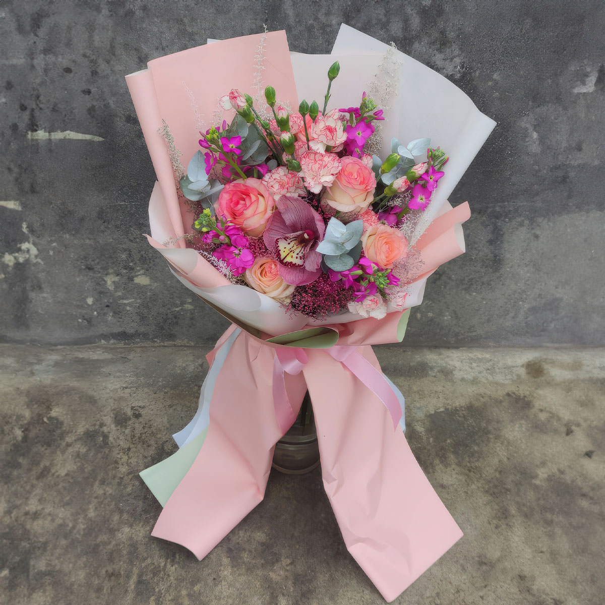 Букет «Часы радости»